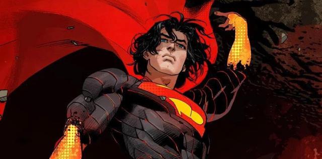Dan Mora's cover for Absolute Superman