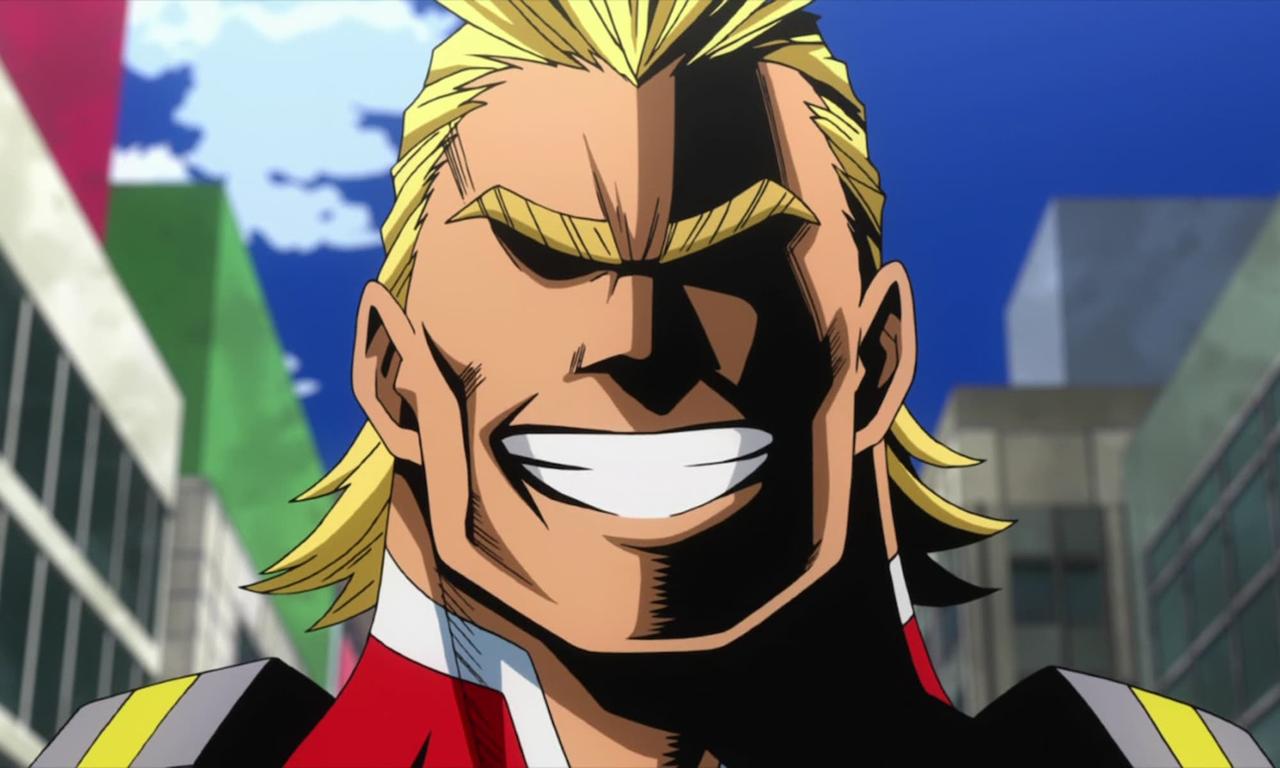 All Might Smiling