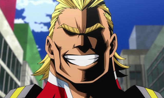 All Might Smiling