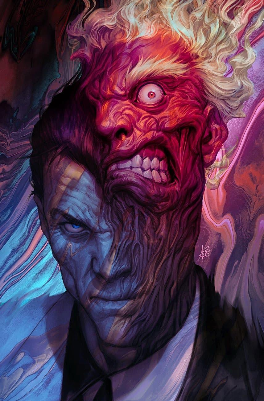 Artgerm Two Face Variant Cover