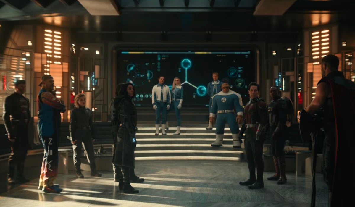 Still from Avengers: Doomsday trailer