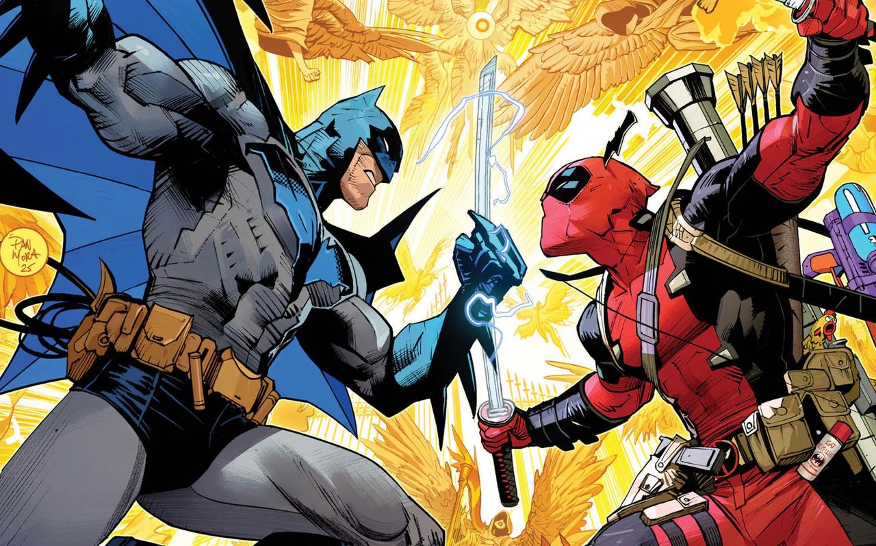 The cover of Batman/Deadpool #1