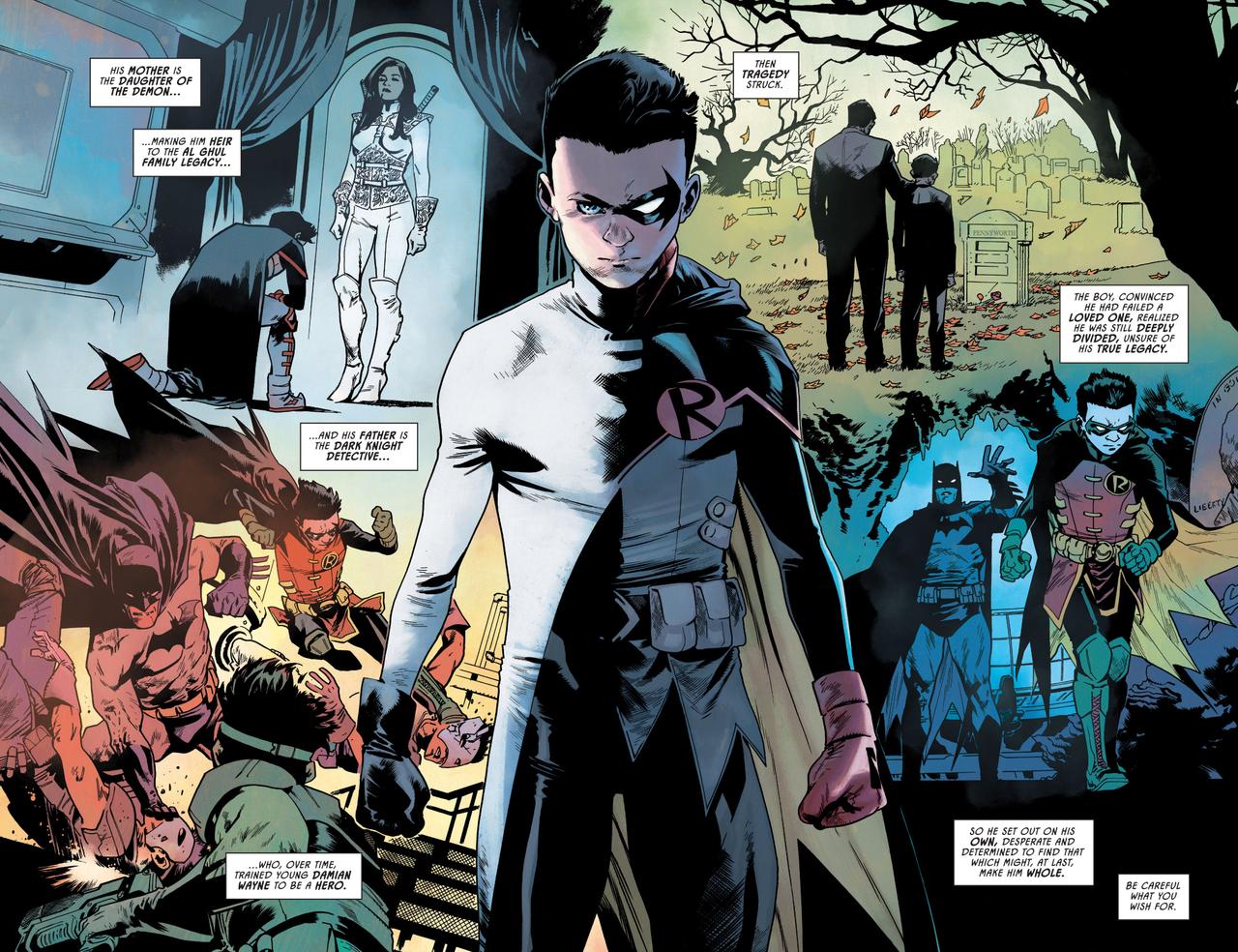 Batman vs. Robin #1 by Mahmud Asrar