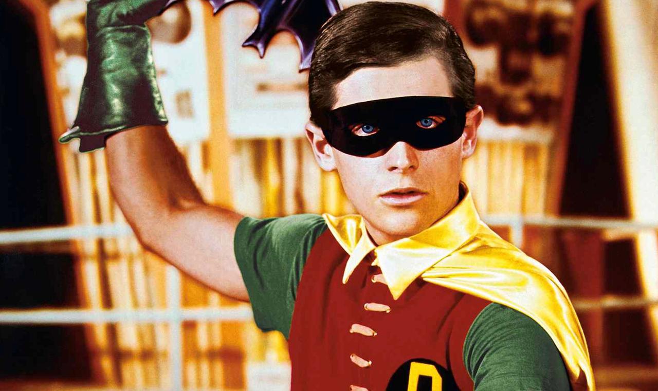 An image of Burt Ward as Robin in the Batman TV show