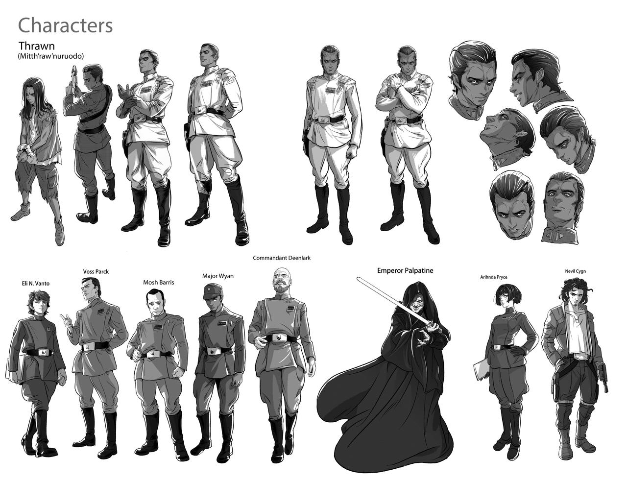 Star Wars: Thrawn concept art