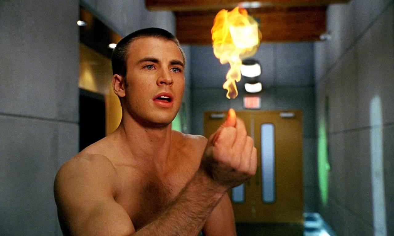 Chris Evans as Johnny Storm