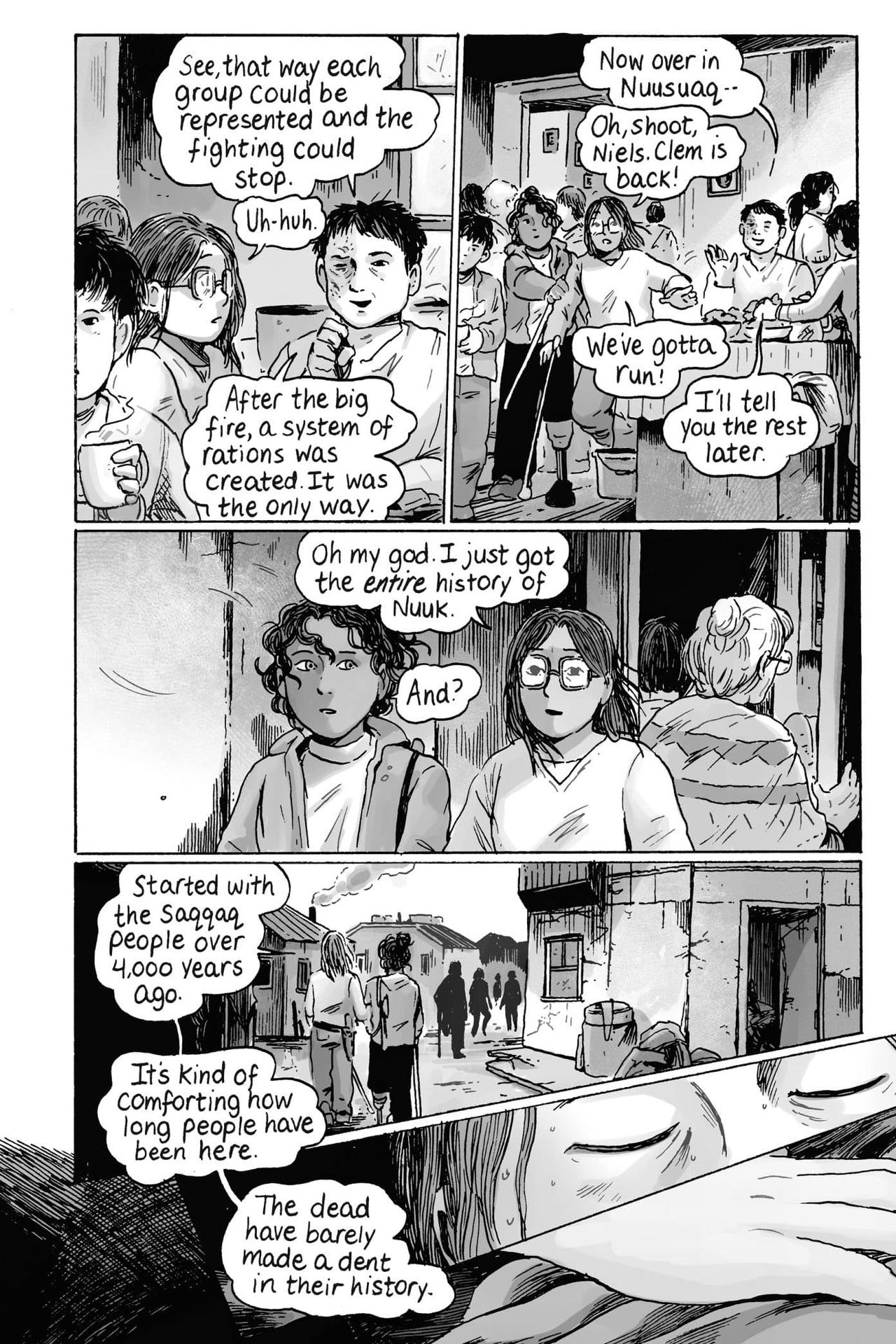 A page from Clementine Book 3 by Tillie Walden
