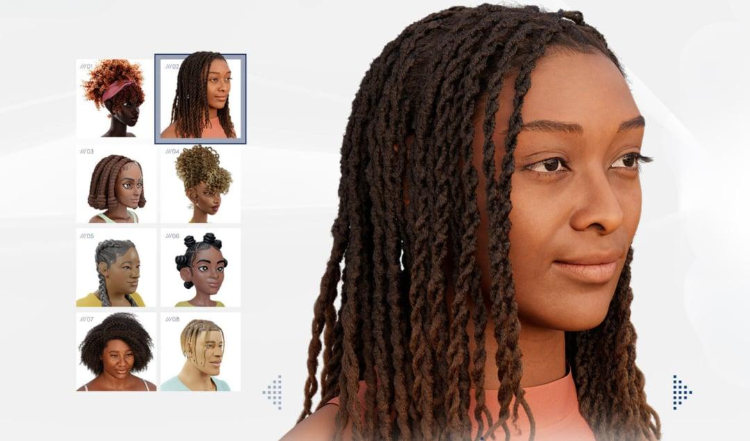 A still from the Afro Hair Library