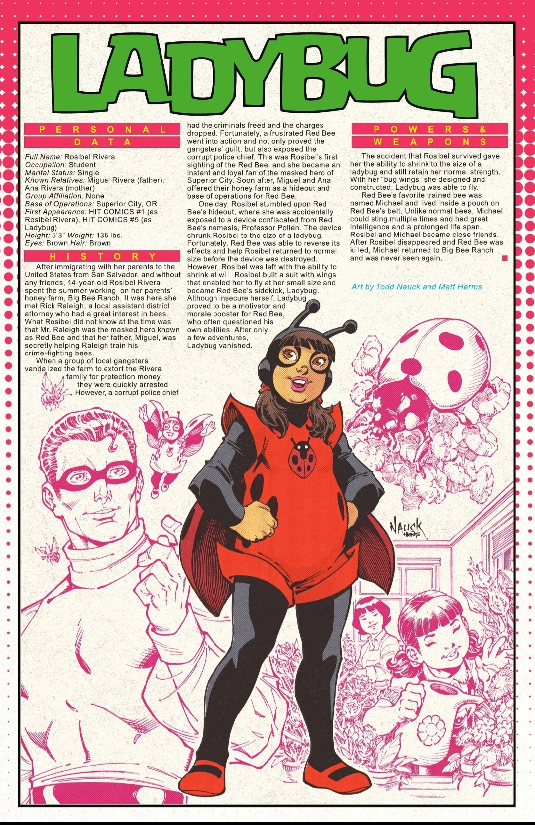 Ladybug's bio