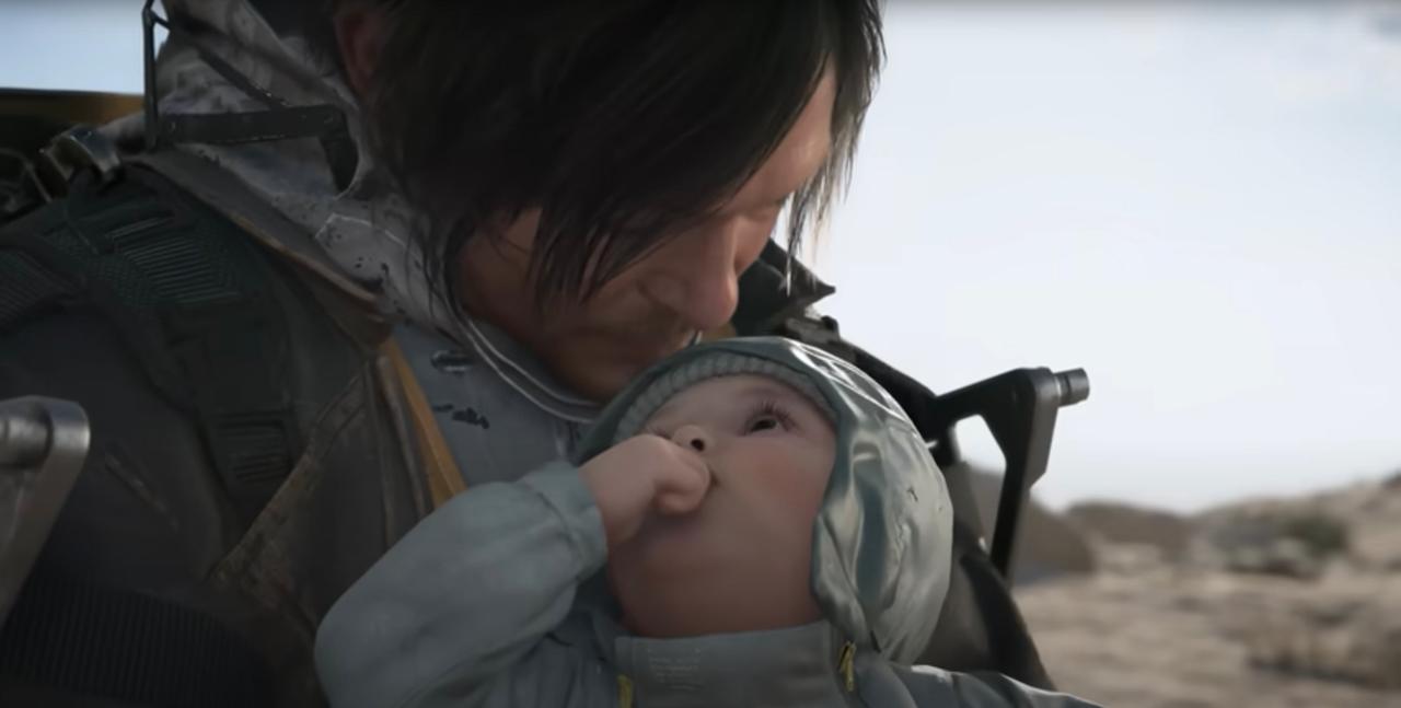 A still from the Death Stranding 2: On the Beach trailer