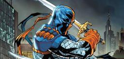 The 1:25 variant cover of Deathstroke Inc. #8
