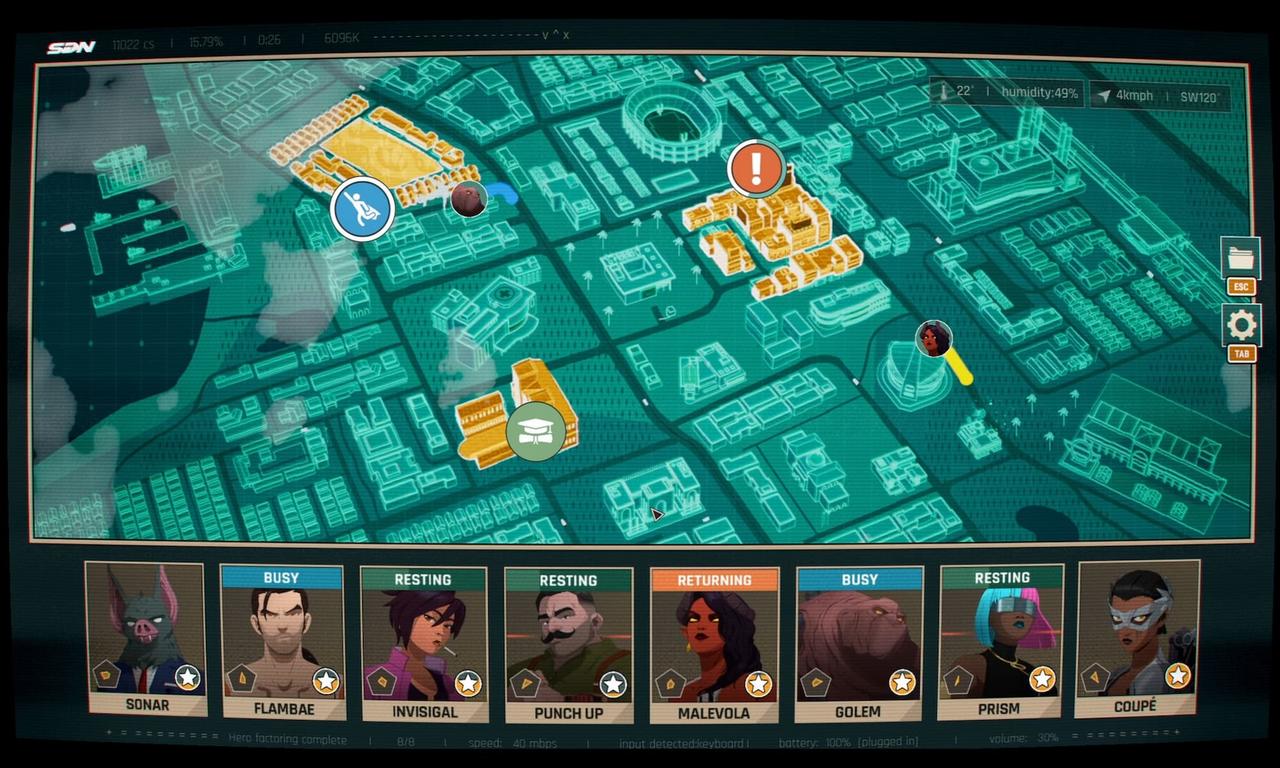 Dispatch Gameplay Screenshot