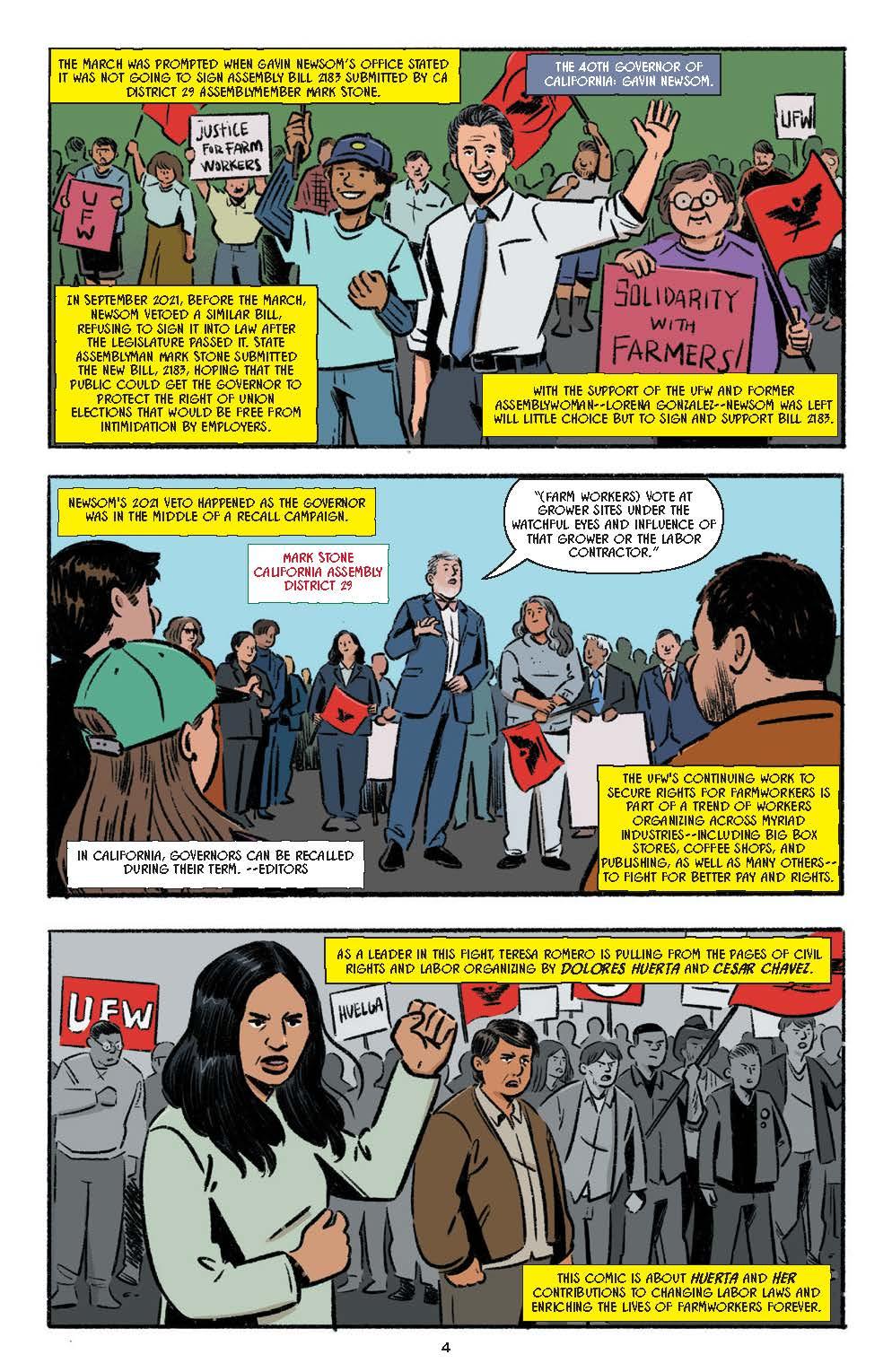 Dolores Huerta and the Plight of the Farm Workers' Union Organizers