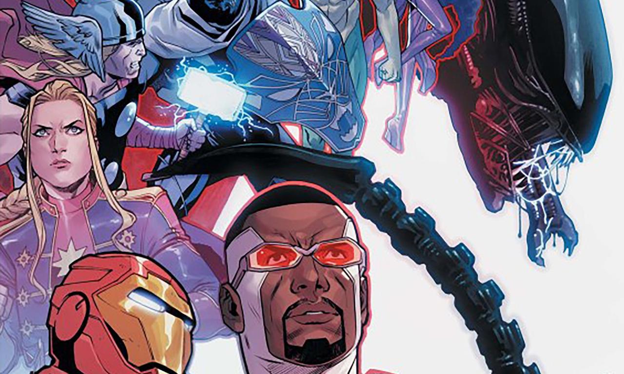 Aliens vs. Avengers #3 variant cover