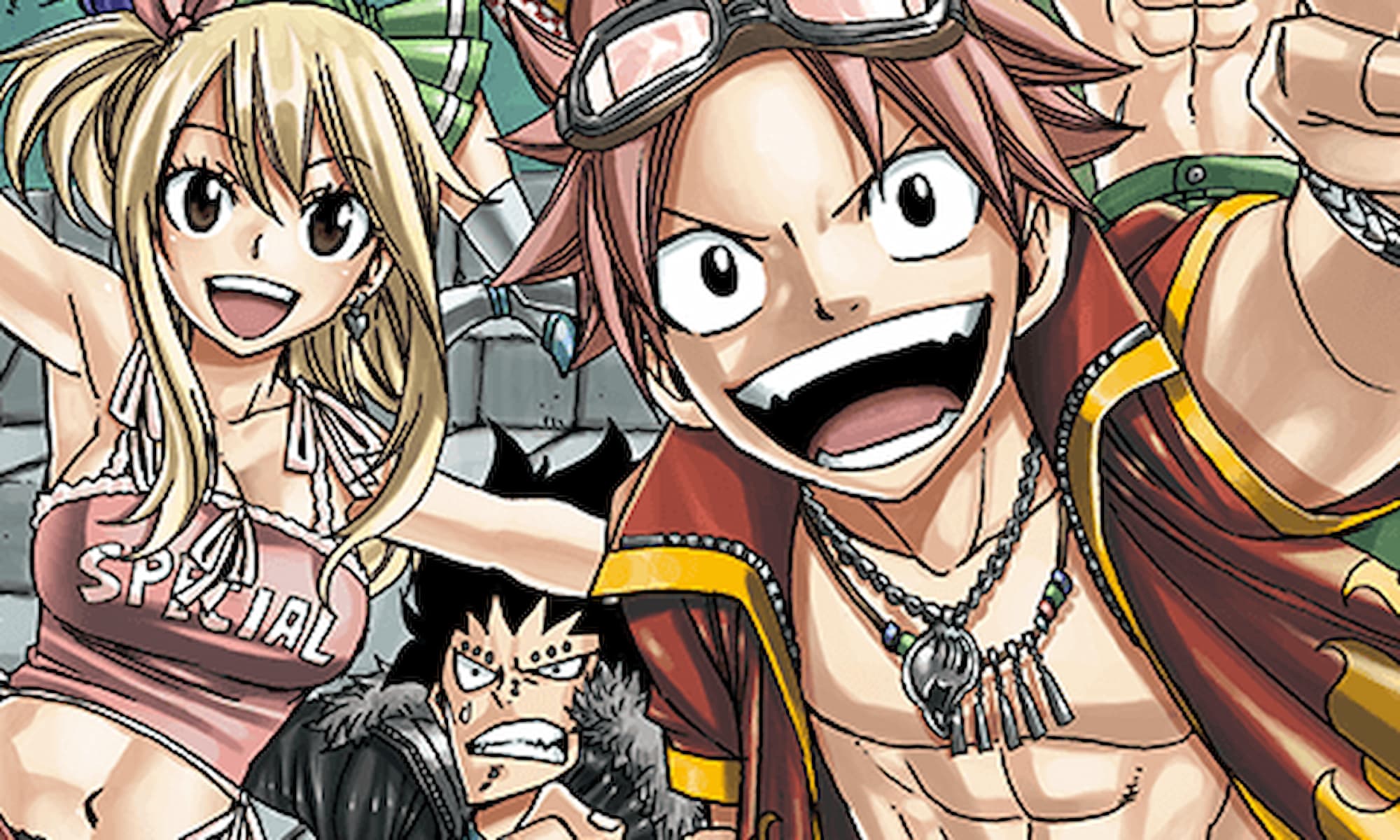 Fairy Tail Manga Color Cover