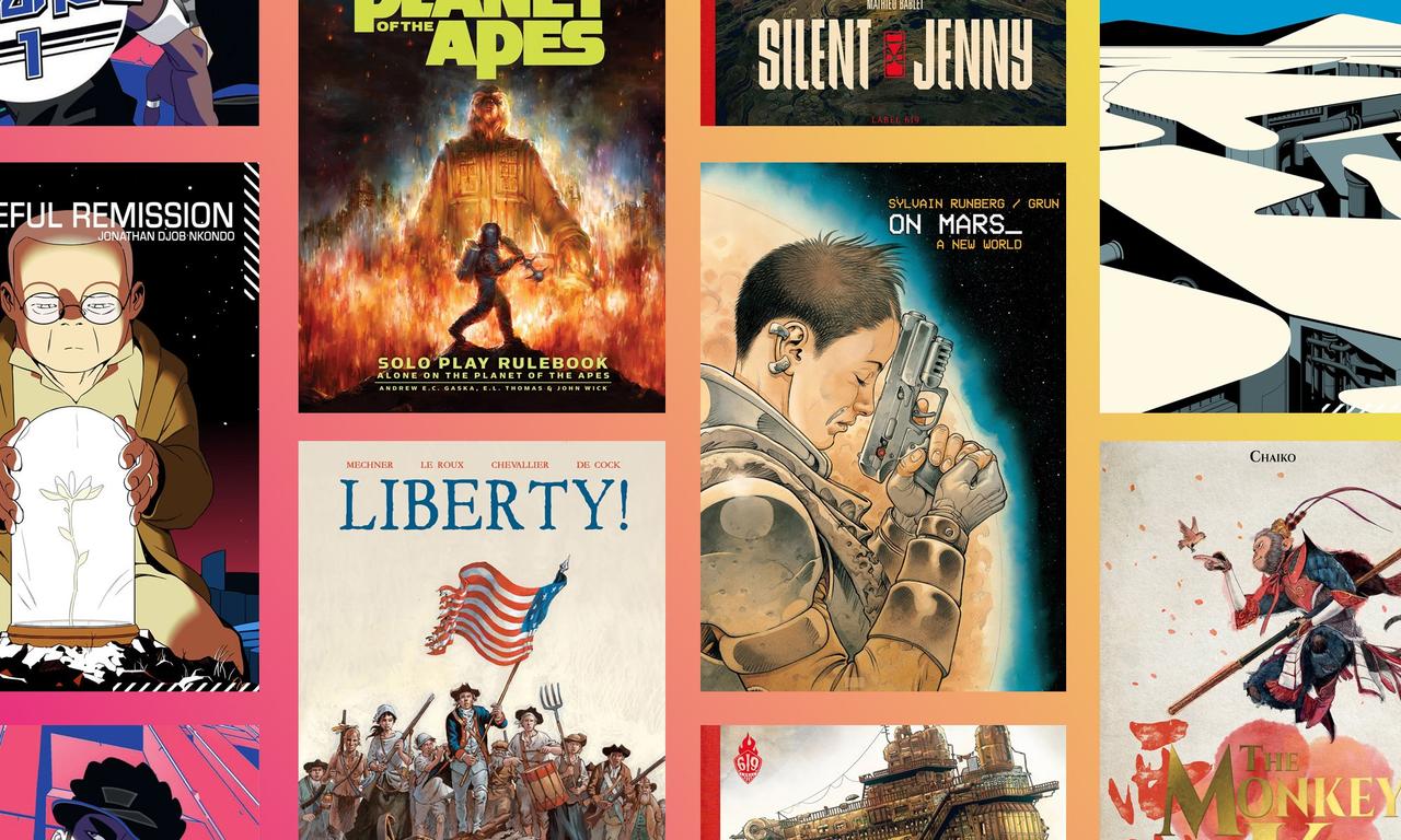 Cover images from Magentic Press' recent announcements.