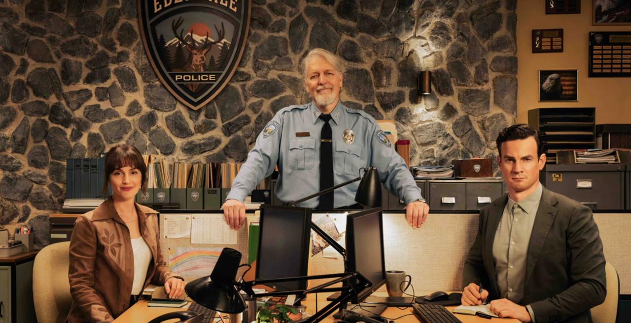 A promotional image for Good Cop, Bad cop on Stan TV