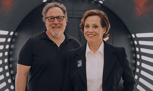 John Favreau & Sigourney Weaver from Star Wars Celebration 2025