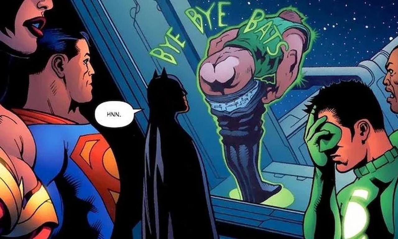 Guy Gardner Moons Batman
