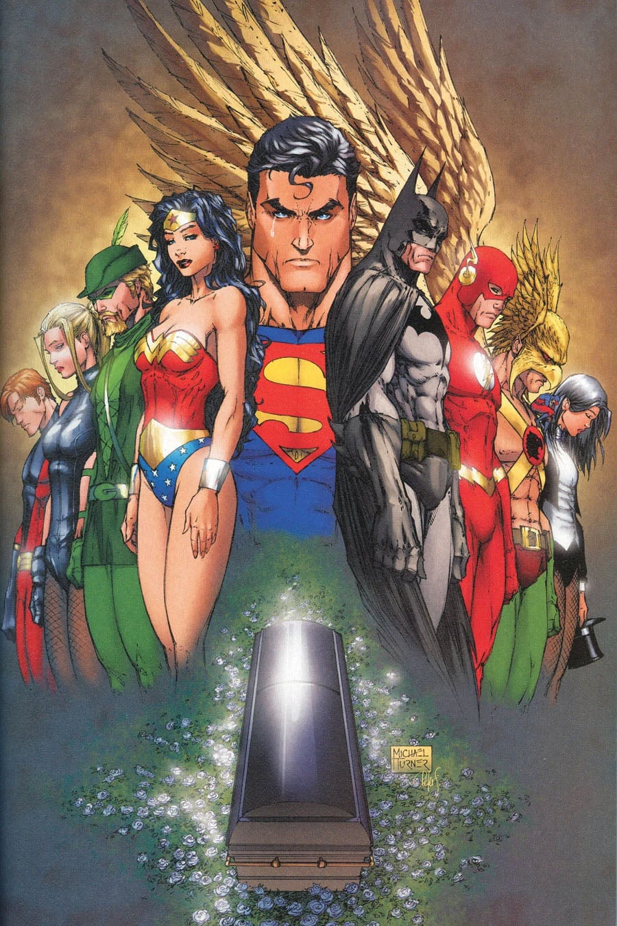 Identity Crisis #1 main cover