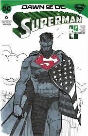 Superman #6 sketch cover