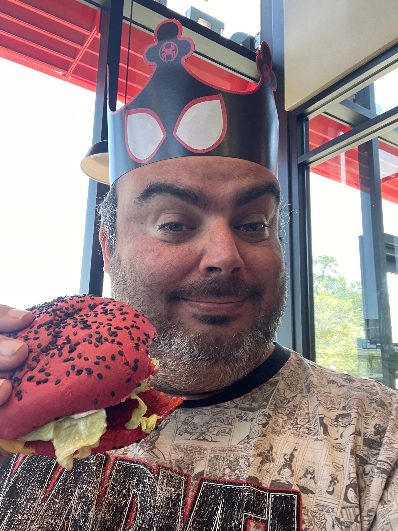 Joshua Lapin-Bertone tries the Spider-Verse Whopper