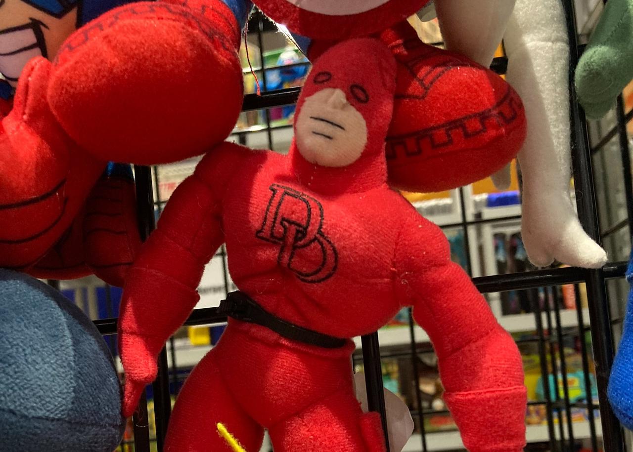An image of a Daredevil plushie from 2003