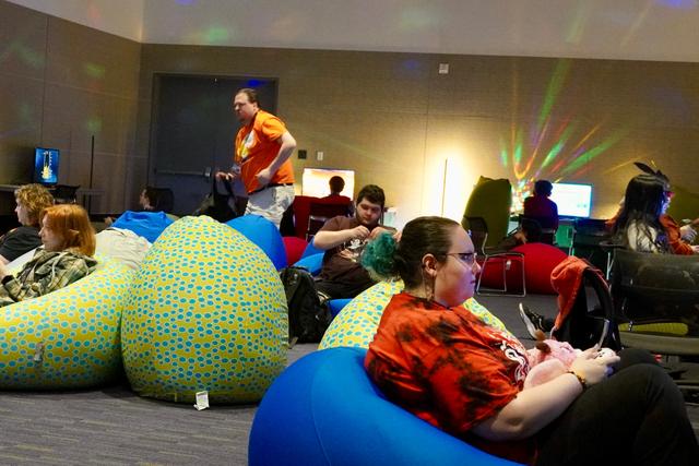 An image of the Cozy Gaming Lounge at PAX East 2025
