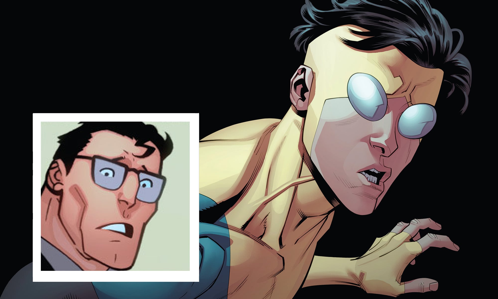 Invincible #100 collage