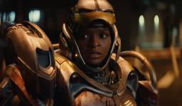 A still from the Ironheart trailer
