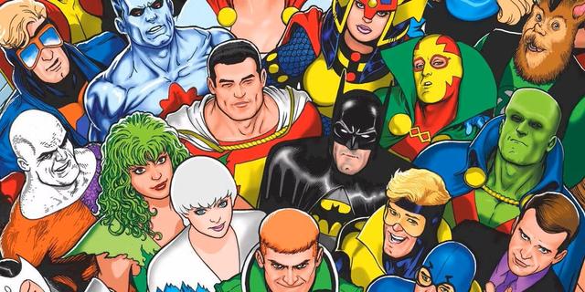 Justice League International Omnibus header