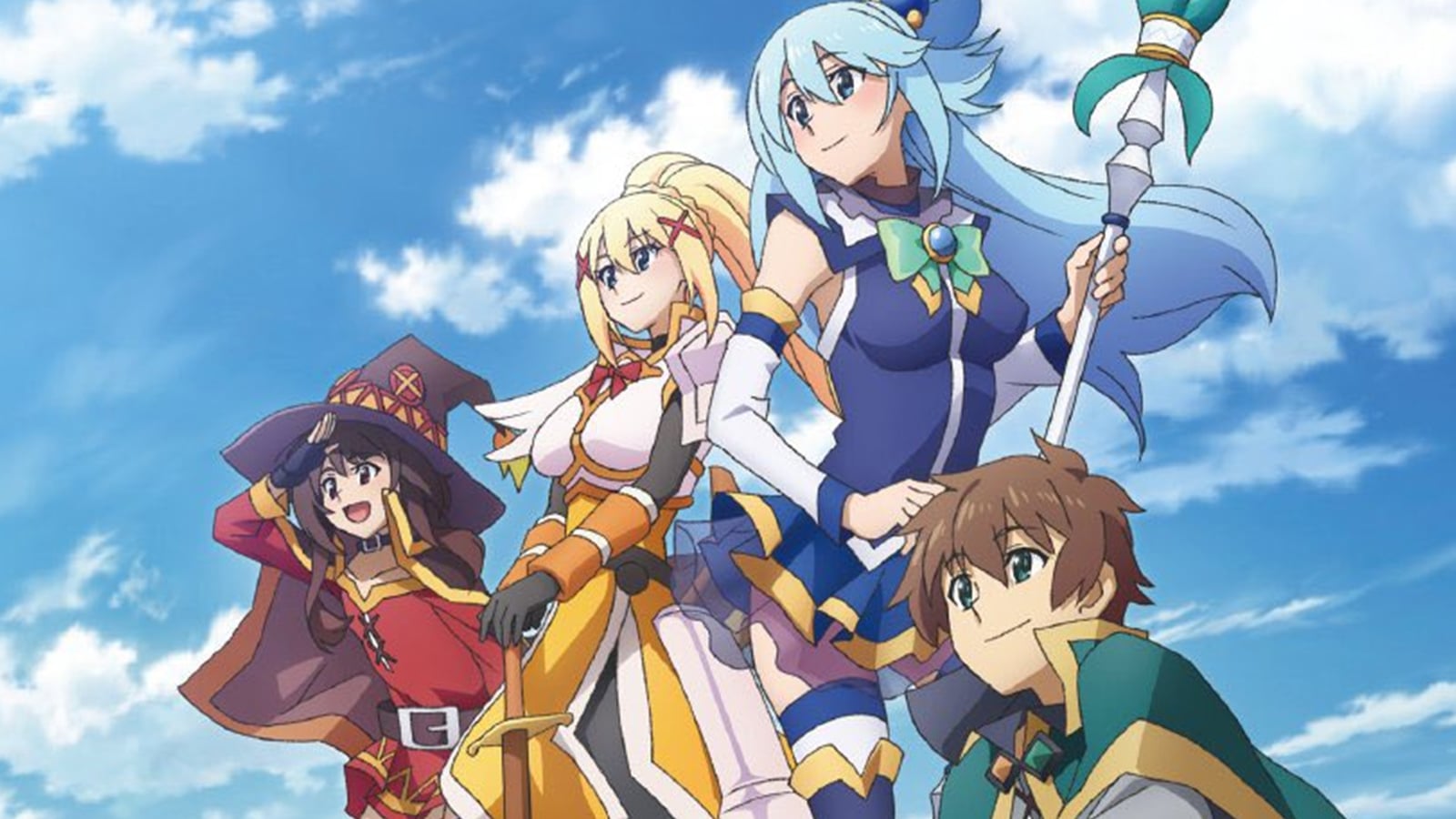 How to watch the KonoSuba anime, OVAs, and the movie