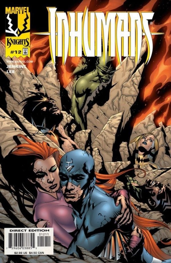 Inhumans #12 cover