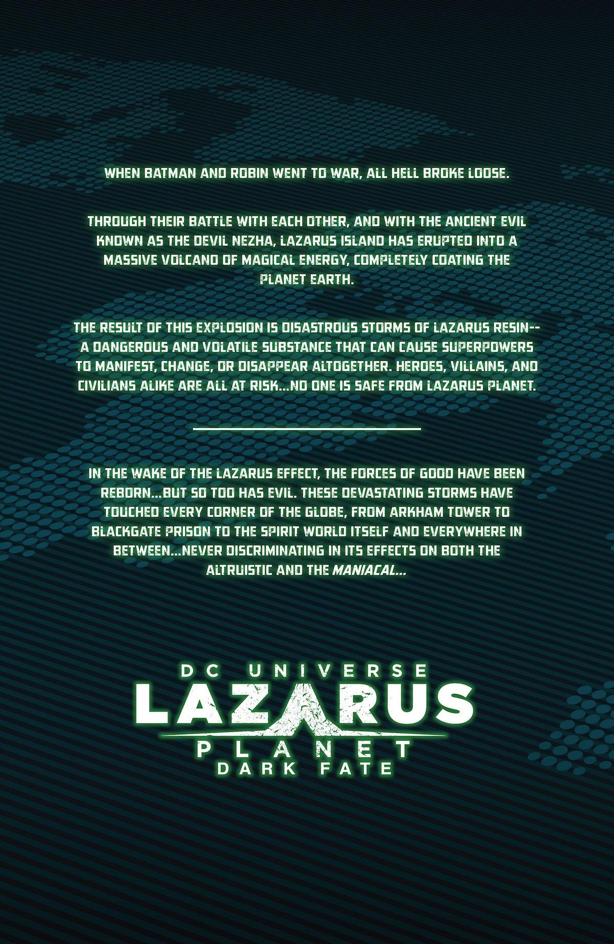 Lazarus Planet: Dark Fate #1