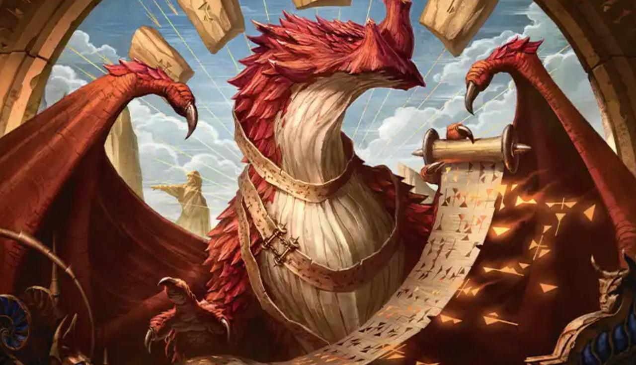 The Lorehold the Historian card from Magic: The Gathering