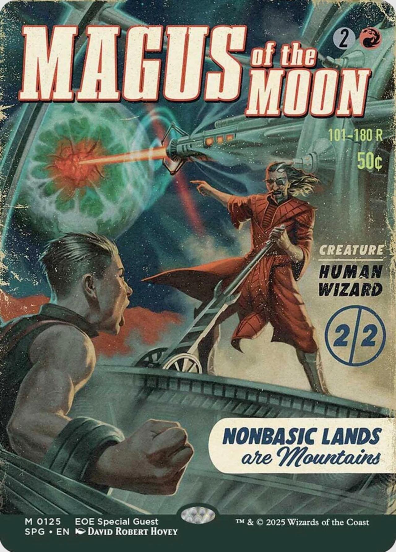 The Special Guest Magus of the Moon card
