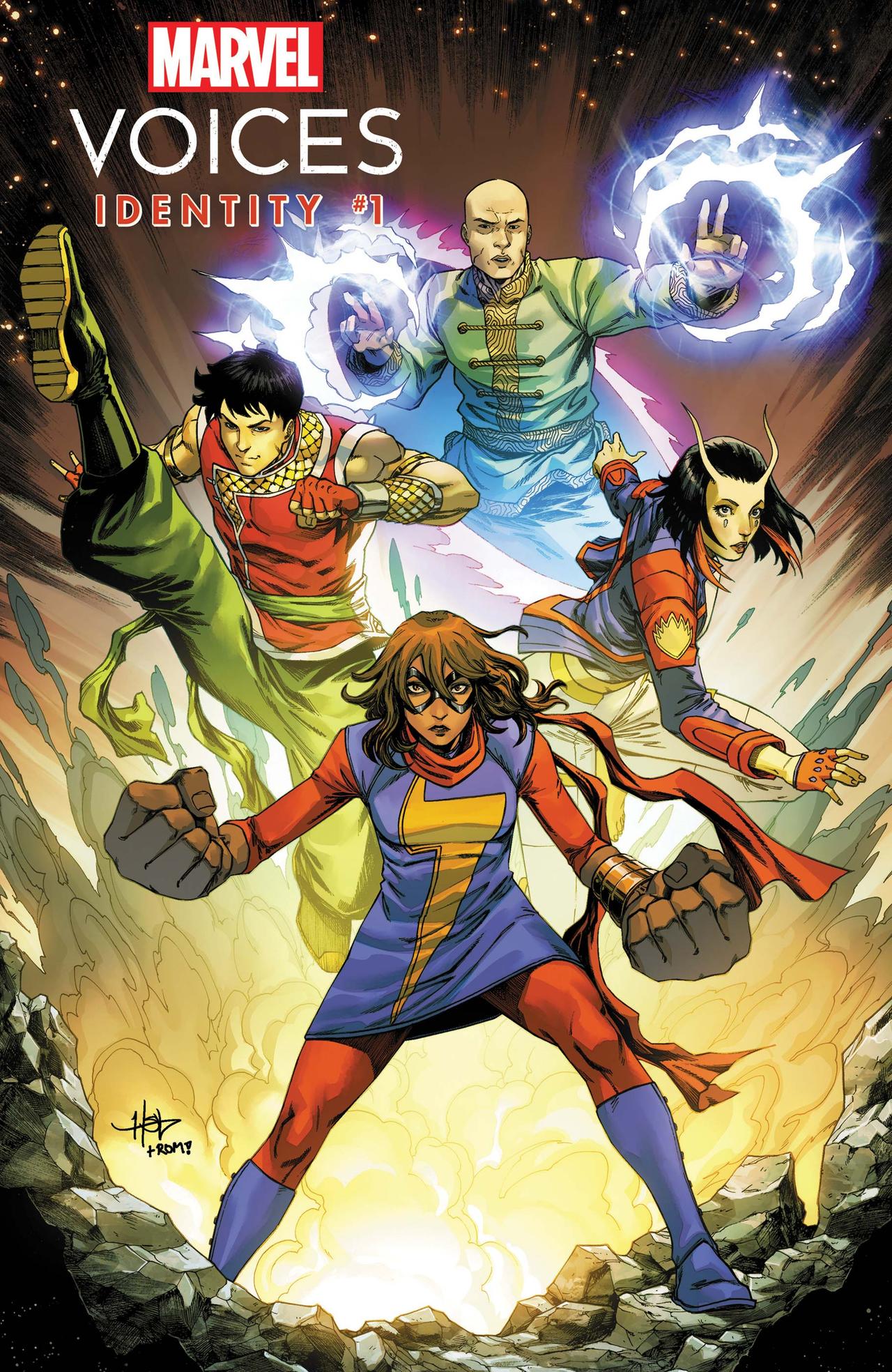 The cover of Marvel Voices Identity #1