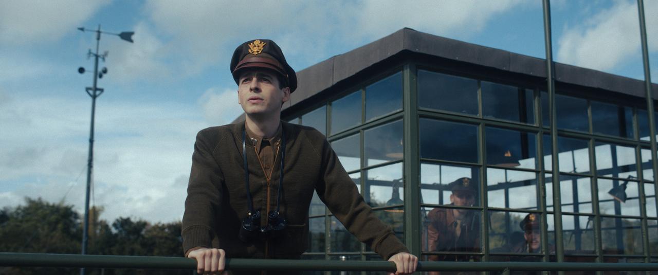 Anthony Boyle in "Masters of the Air," now streaming on Apple TV+.