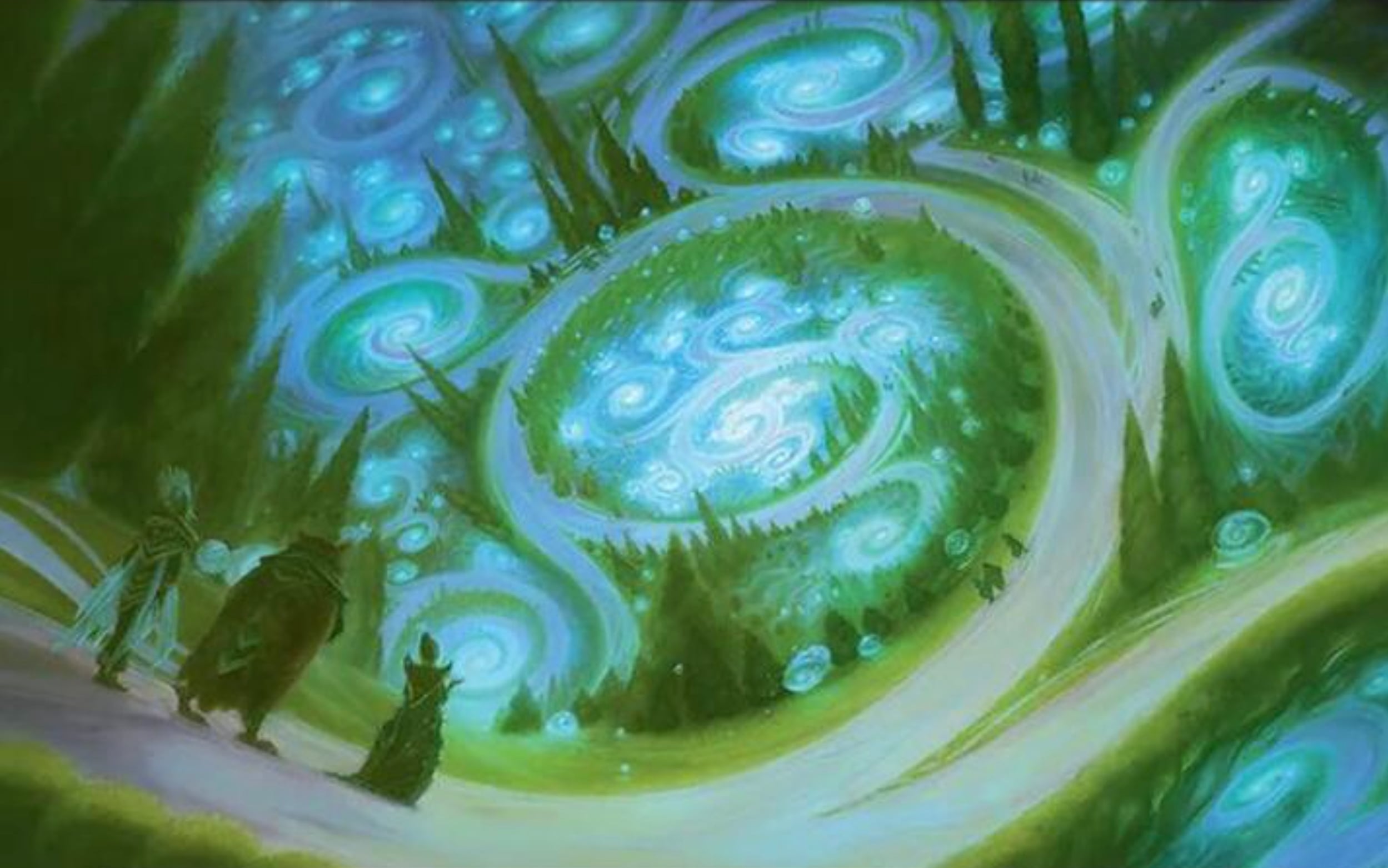 The art for Mathemagics from Magic: The Gathering
