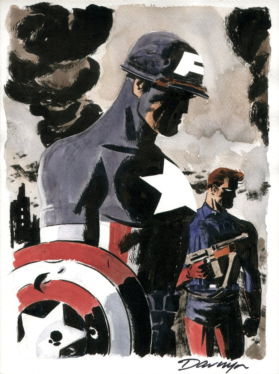 Captain America & Bucky