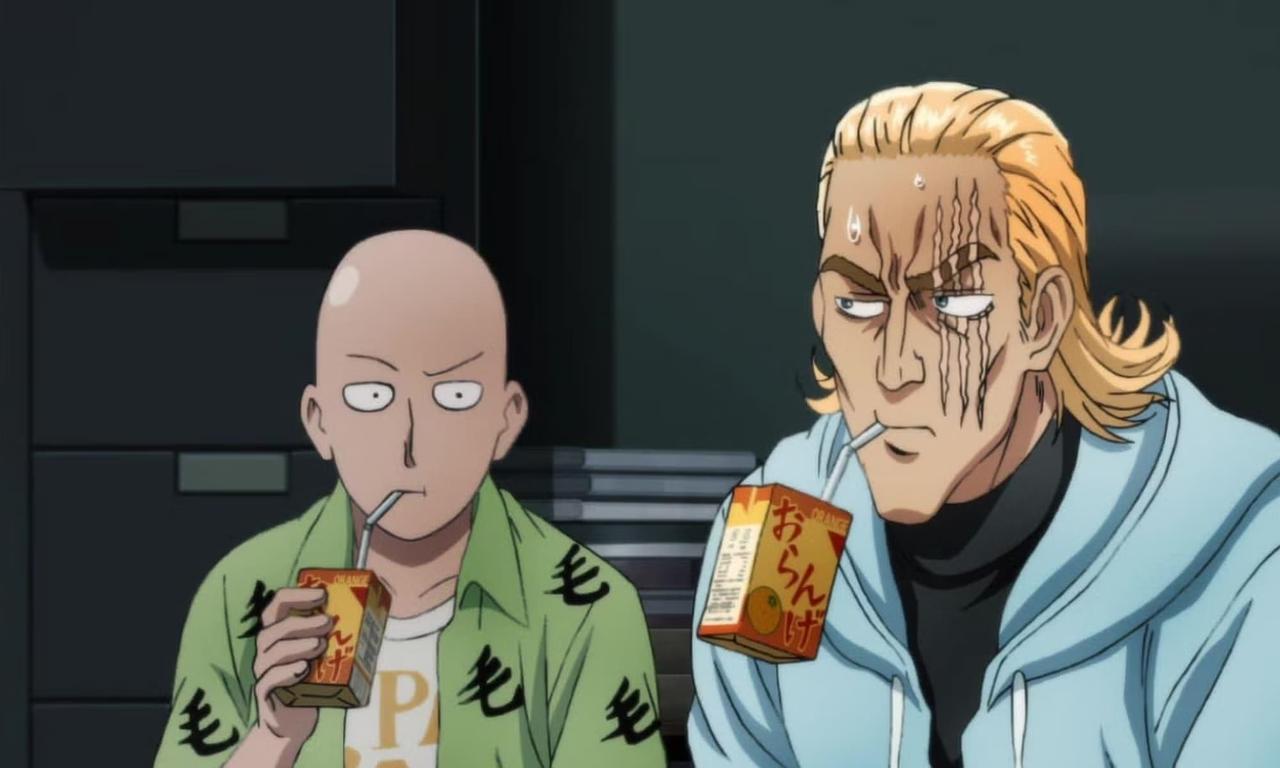 One Punch Man Saitama And King