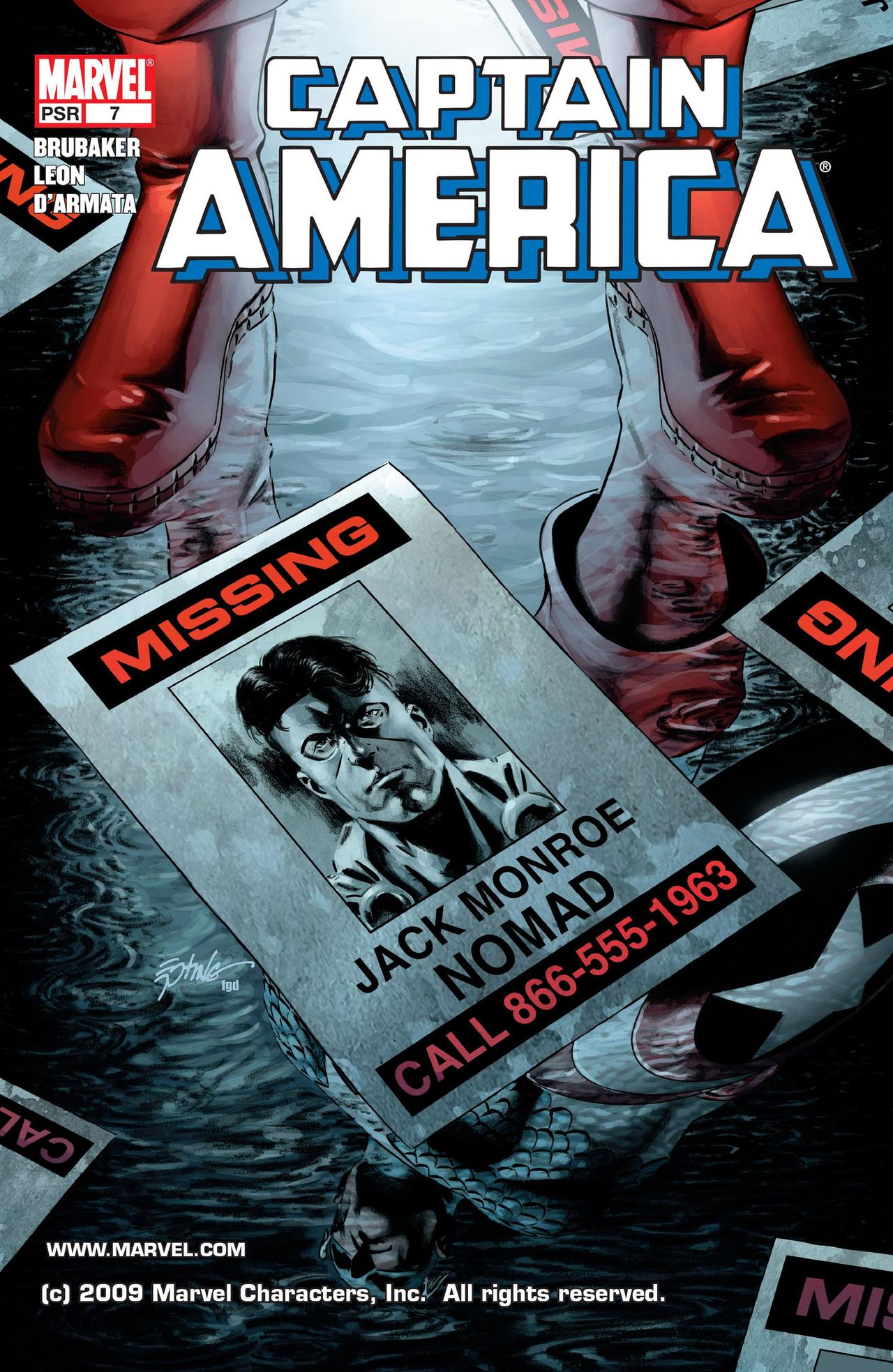 Captain America #7 cover
