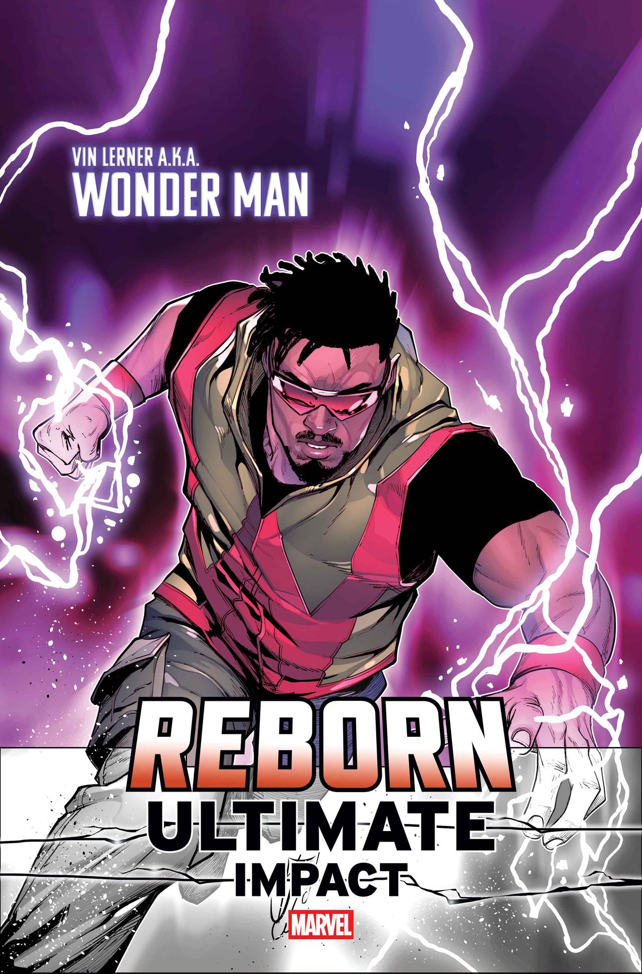 An image of Vin Lerner Wonder man in Marvel Comics' Reborn: Ultimate Impact