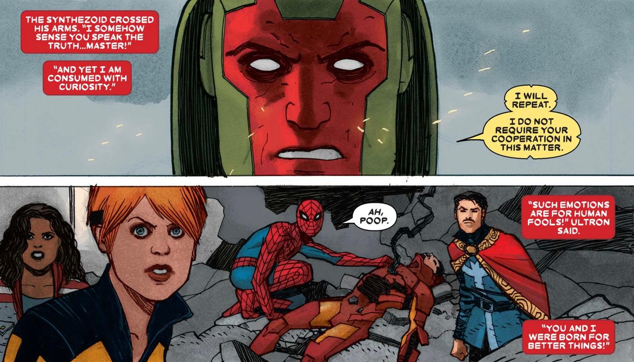 Panels from The Vision #11