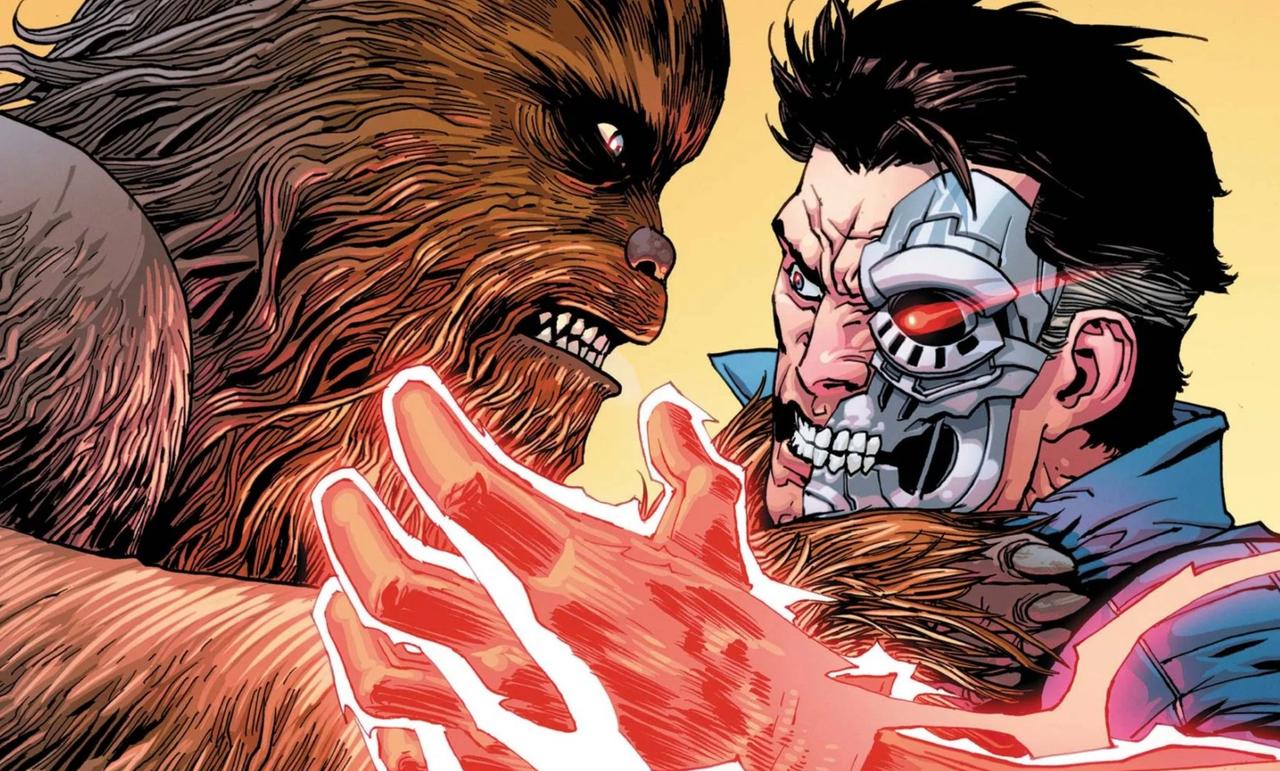 The cover of Star Wars Bounty Hunters #13
