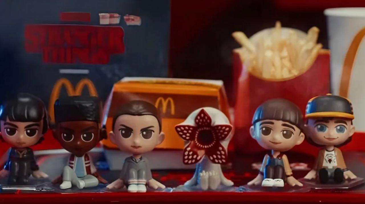 An image of the Stranger Things McDonald's box