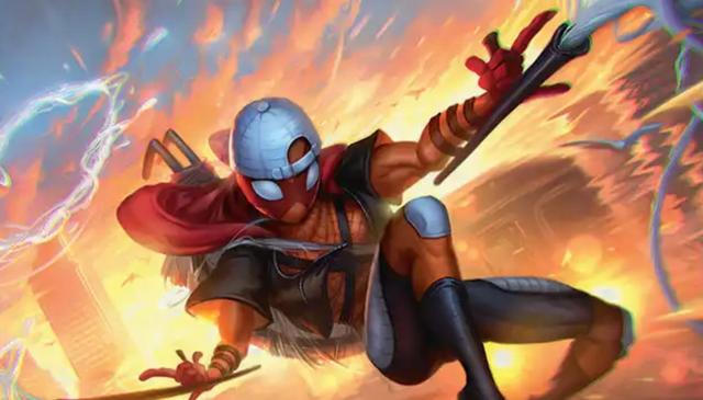 An image of Sun-Spider from Magic: The Gathering x Marvel's Spider-Man