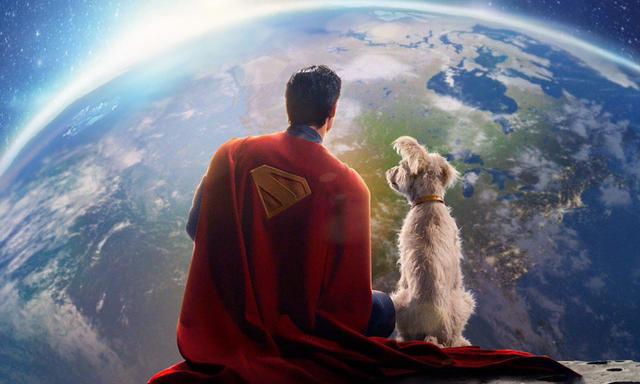 Superman poster for the 2025 movie
