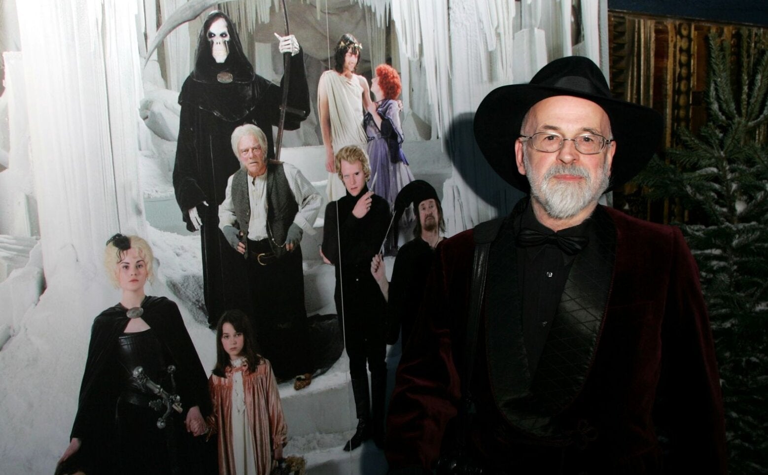 Terry Pratchett at an event for Hogfather