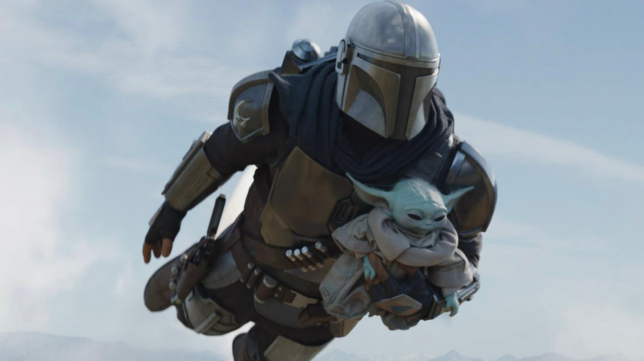An image of The Mandalorian and Grogu